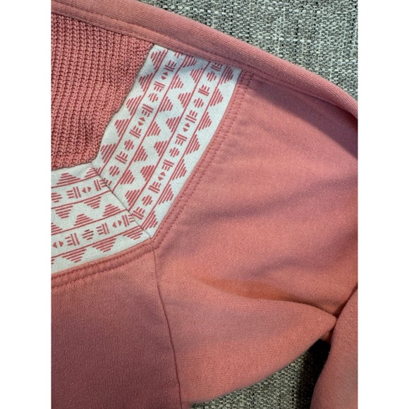 Vintage Womens Sweatshirt Large Pink 90s Ski Wear Spiritwear Sport Size Medium - Picture 14 of 15